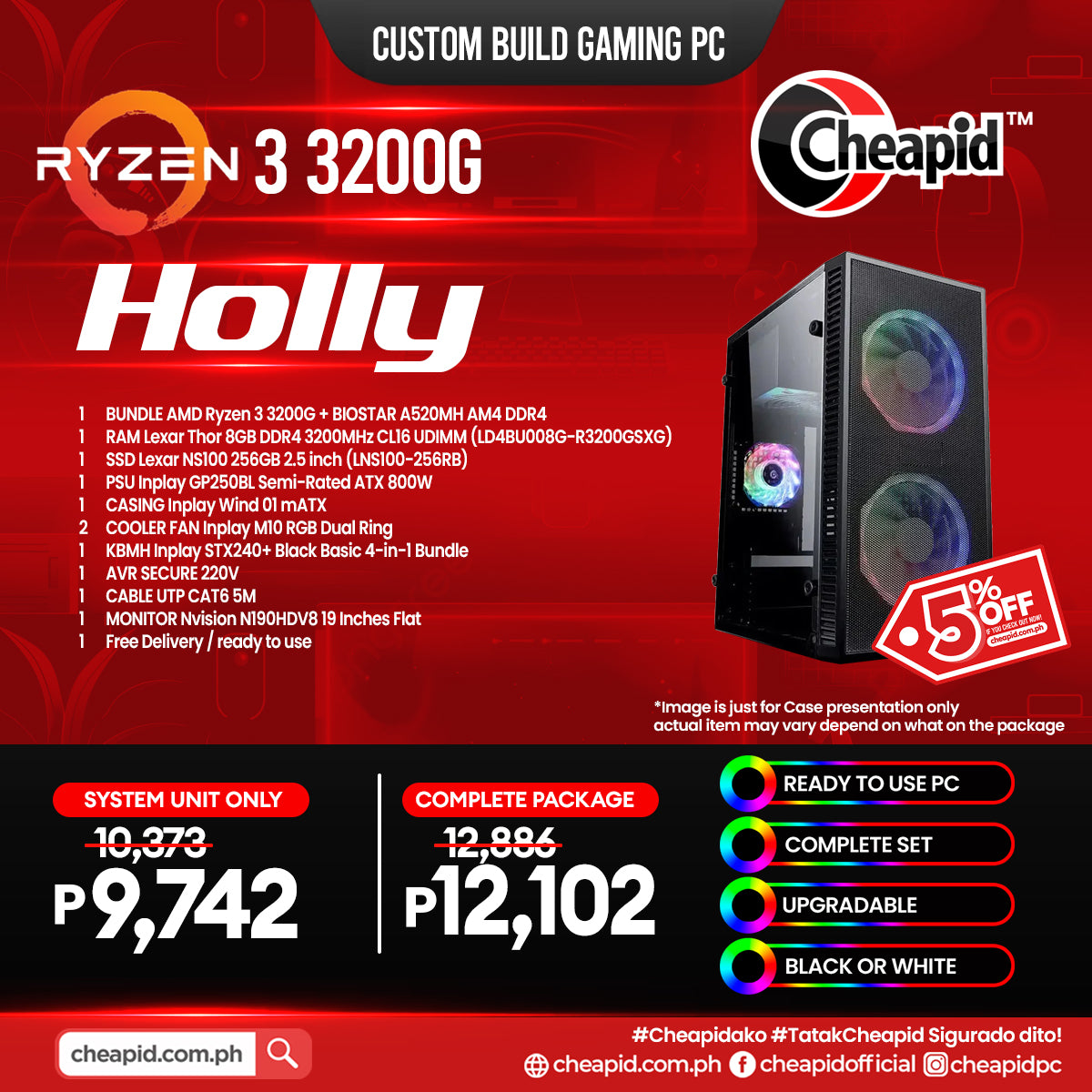Holly - Custom Build Gaming PC