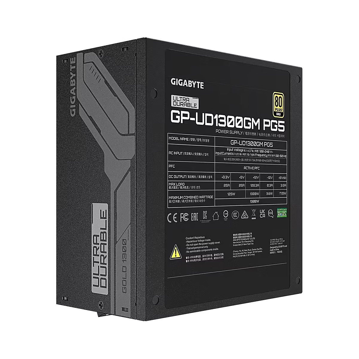 PSU UD1300GM *1300WATTS* 80 PLUS GOLD PCIE GEN 5.0 FULLY MODULAR