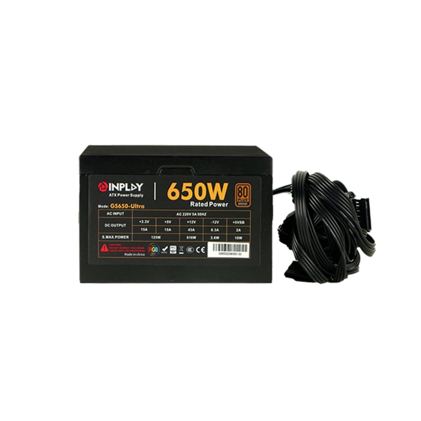 Inplay GS650-Ultra 650W (Black)
