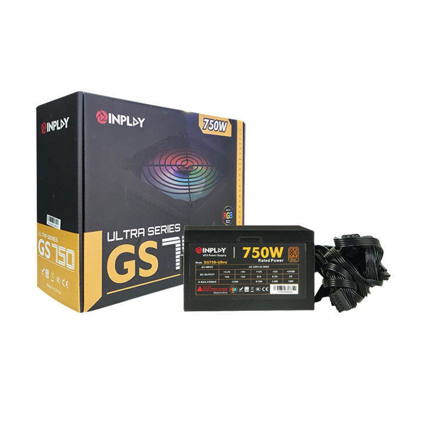 Inplay GS750-Ultra 750W (Black)