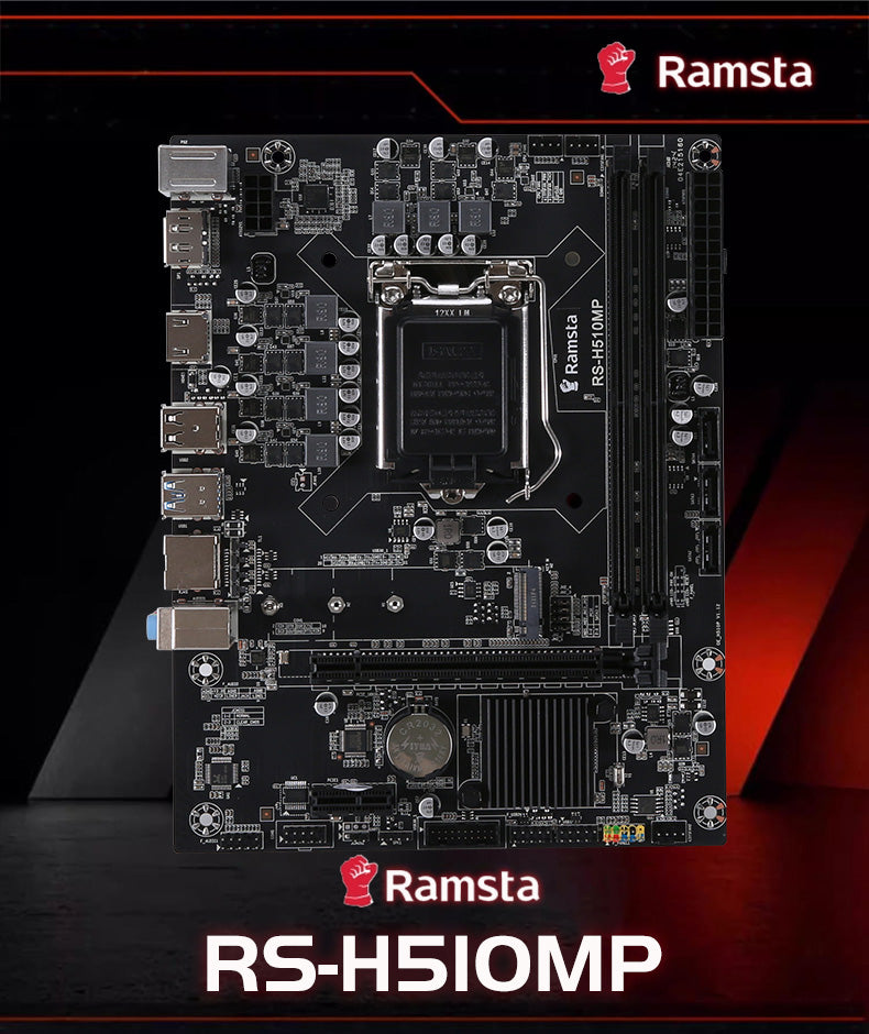 LGA 1200 Ramsta RS-H510MP DDR4