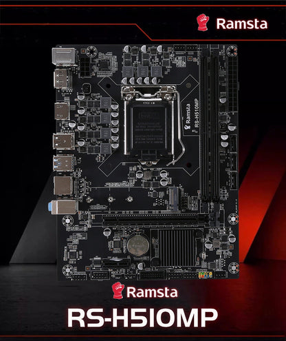 LGA 1200 Ramsta RS-H510MP DDR4
