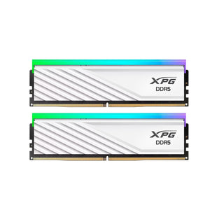 ADATA  GAMING RAM DDR5 LANCER BLADE RGB 16GB x 2 DUAL 6000MHz WHITE DIMM