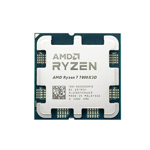 AMD RYZEN 7 7800X3D - TRAY NO BOX  NO FAN with GPU