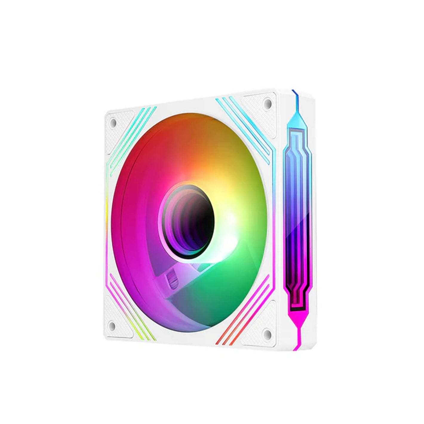 ARGB FAN KIT INPLAY Seaview F1 White Mini 4Pin ARGB Single Fan