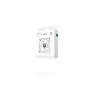 Deepcool FT12 WH All White 120mm Cooler Fan (R-FT12-WHWPN1-G)