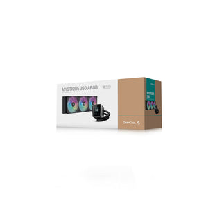 Deepcool Mystique 360 ARGB Black Liquid CPU Cooler (R-LX750-BKADSNC-G-1)