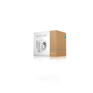 Deepcool AK620 WH High Performance Dual Tower White CPU Cooler (R-AK620-WHNNMT-G-1)