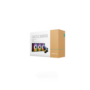 Deepcool Castle 360RGB V2 AIO Anti-Leak Liquid CPU Cooler (DP-GS-H12AR-CSL360V2)