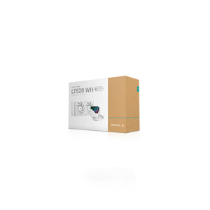 Deepcool LT520 WH 240mm AIO White Liquid CPU Cooler (R-LT520-WHAMNF-G-1)