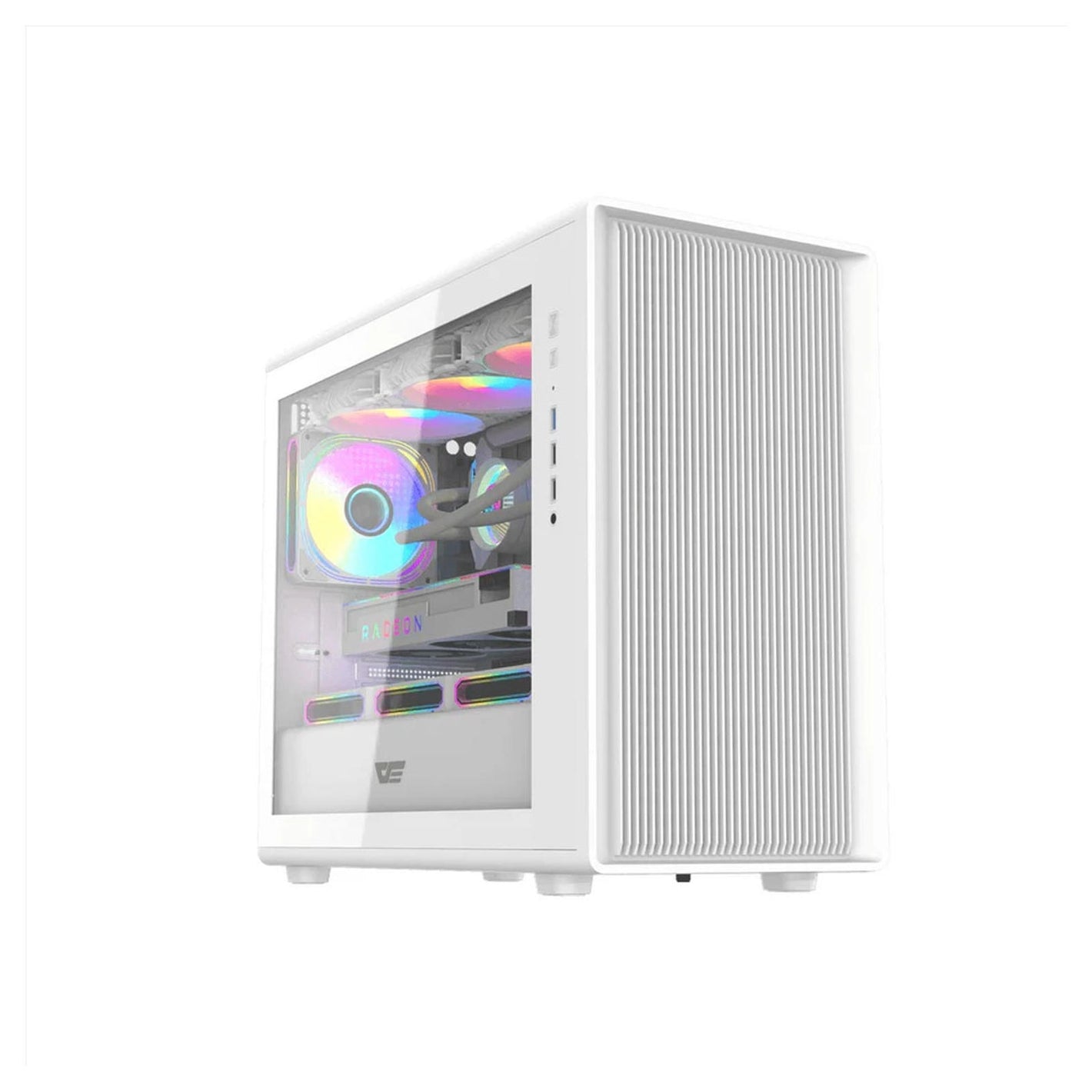 CASING darkFlash DB460M Mesh (White) mATX