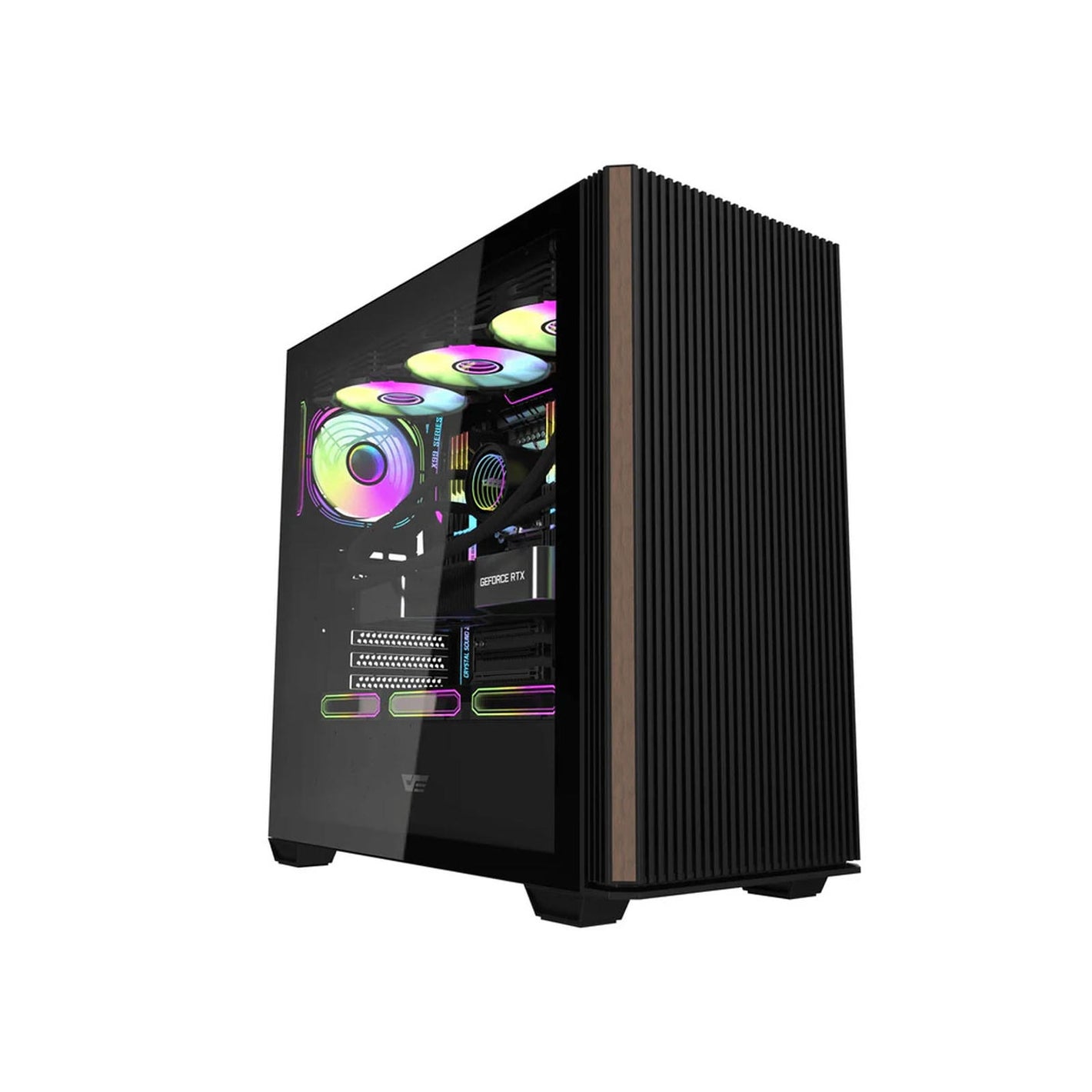 CASING darkFlash DS900WS Tempered Glass (Black) ATX