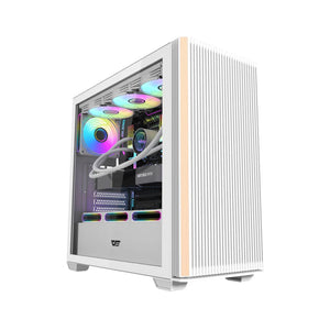 CASING darkFlash DS900WS Tempered Glass (White) ATX
