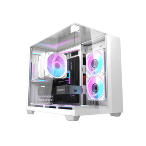 CASING darkFlash TH285M (WHITE) mATX