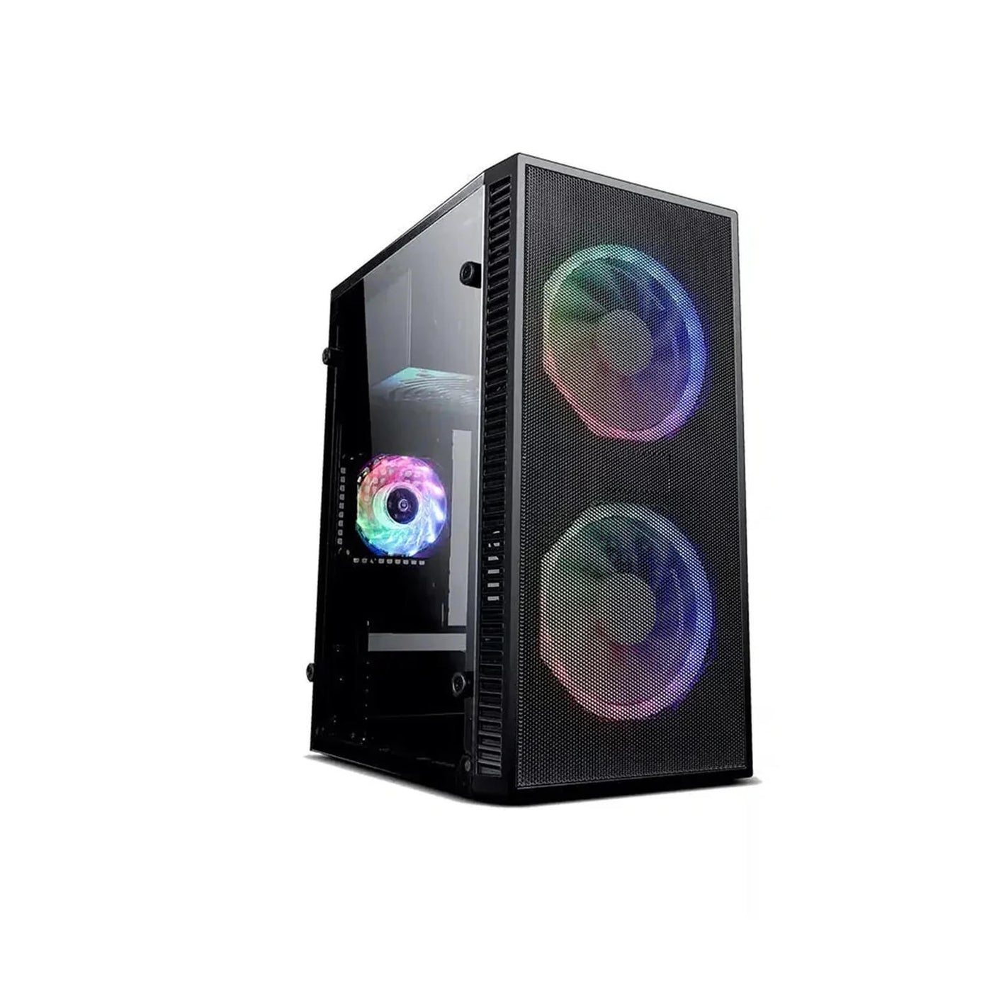 CASING INPLAY Lite Series Wind 01 Mesh Front Micro ATX Computer Case