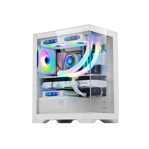 CASING INPLAY Mid Tower Series Openview V100 White