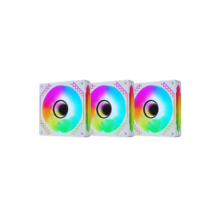 COOLER FAN Coolman CM-03 3in1 ARGB Fan White