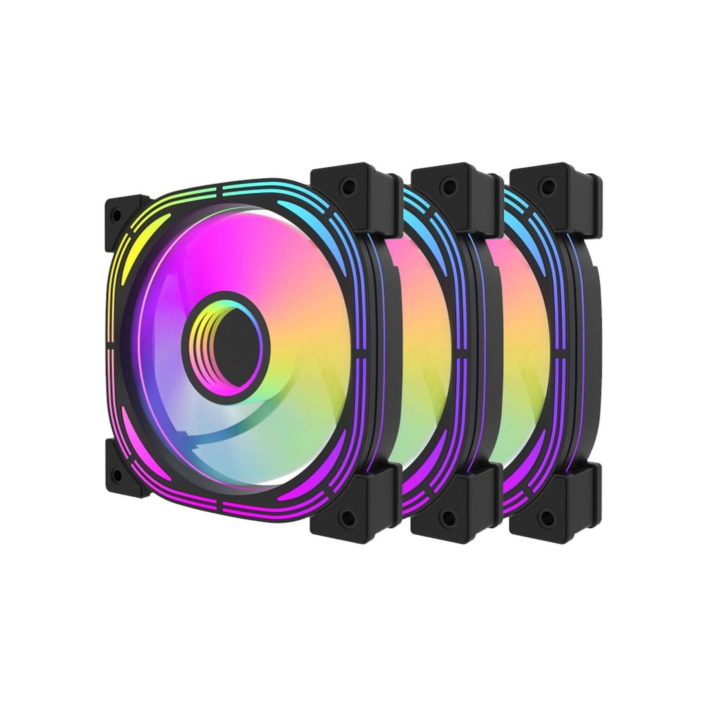 COOLER FAN darkFlash INFINITY 24 3IN1 FAN (BLACK) 120mm