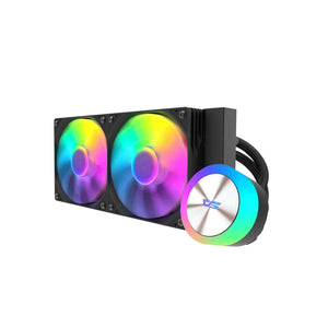 CPU COOLER darkFlash AQUAGLOW DG240 ARGB (BLACK) AIO