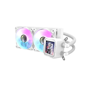 CPU COOLER darkFlash  WAVE DV240S LIQUID COOLER (WHITE) AIO