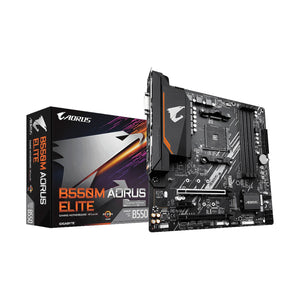 GIGABYTE GA-B550M-AORUS-ELITE  HDMI/DVI [MATX] MOTHERBOARD