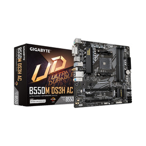 GIGABYTE GA-B550M-DS3H-AC-R2  HDMI/DVI  WiFi MOTHERBOARD
