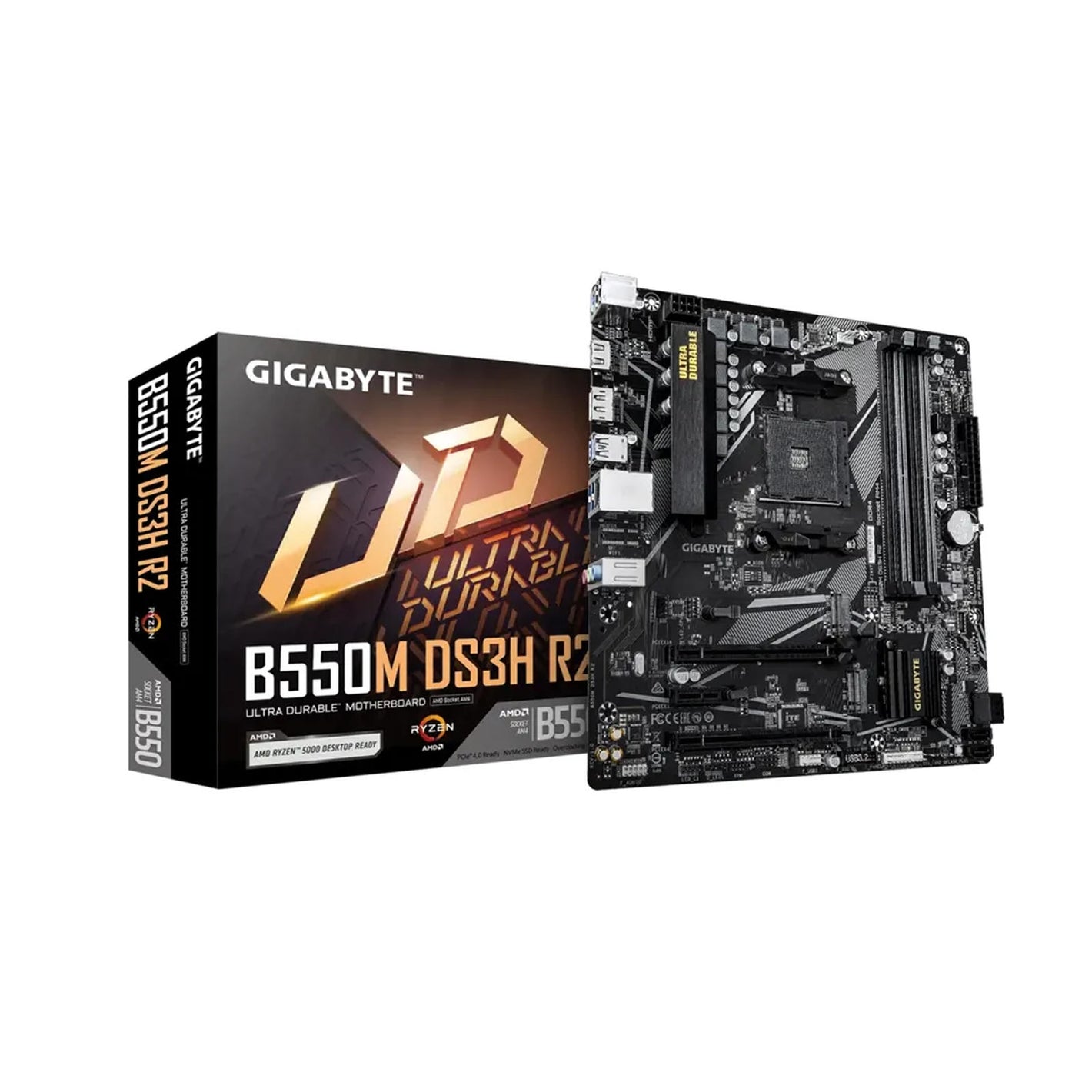 GIGABYTE GA-B550M-DS3H-R2   HDMI/DP MOTHERBOARD