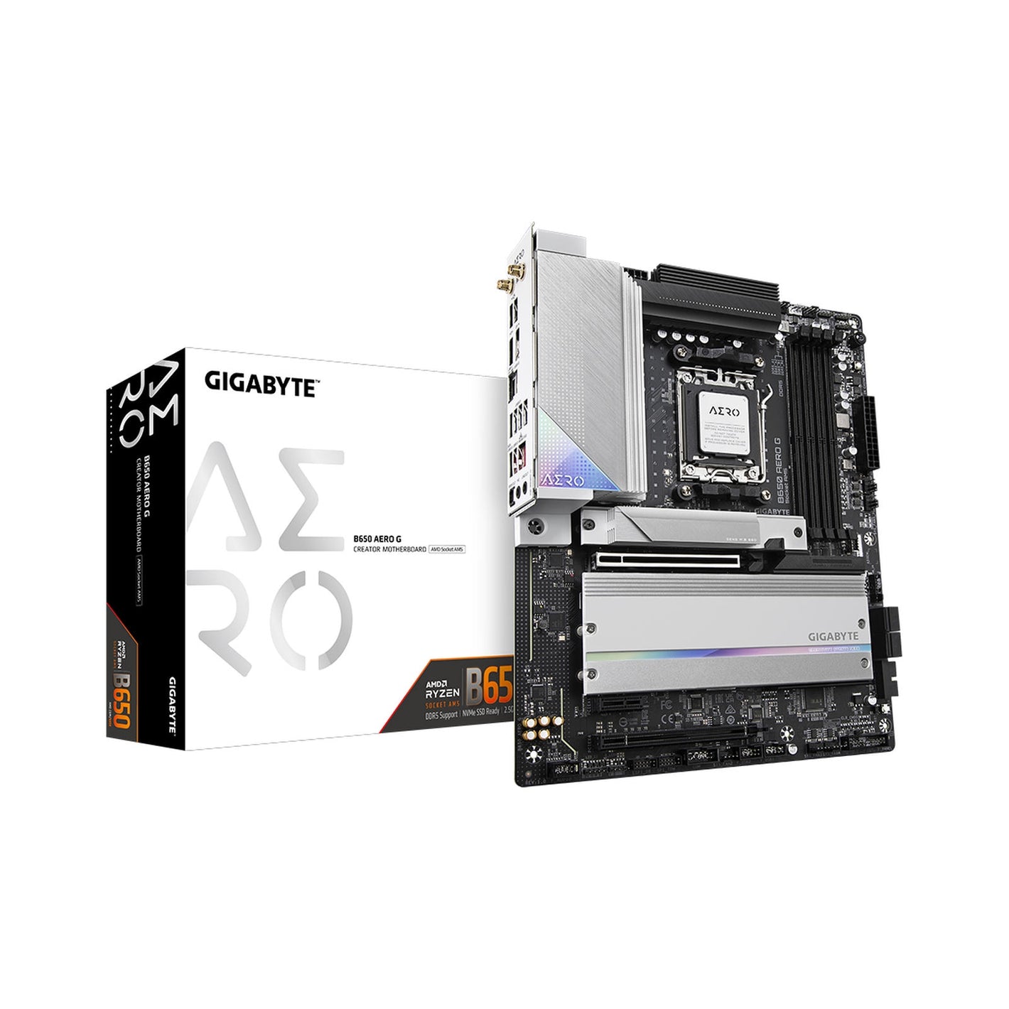 GIGABYTE GA-B650-AERO-G   WiFi ATX MOTHERBOARD