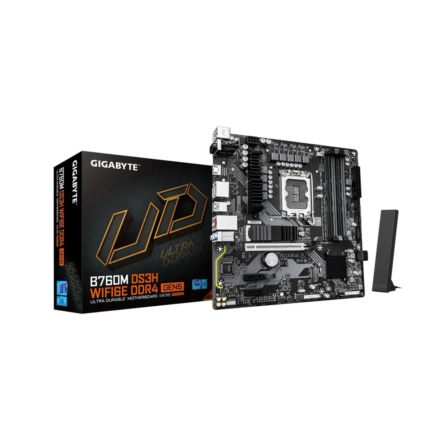 GIGABYTE GA-B760M-A-E-WF6E-GEN5 - DDR5  GEN5 PCIE14th/13th/12th processors