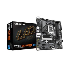 GIGABYTE GA-B760M-DS3H-GEN5 - DDR5 GEN5 PCIE 14th/13th/12th processors