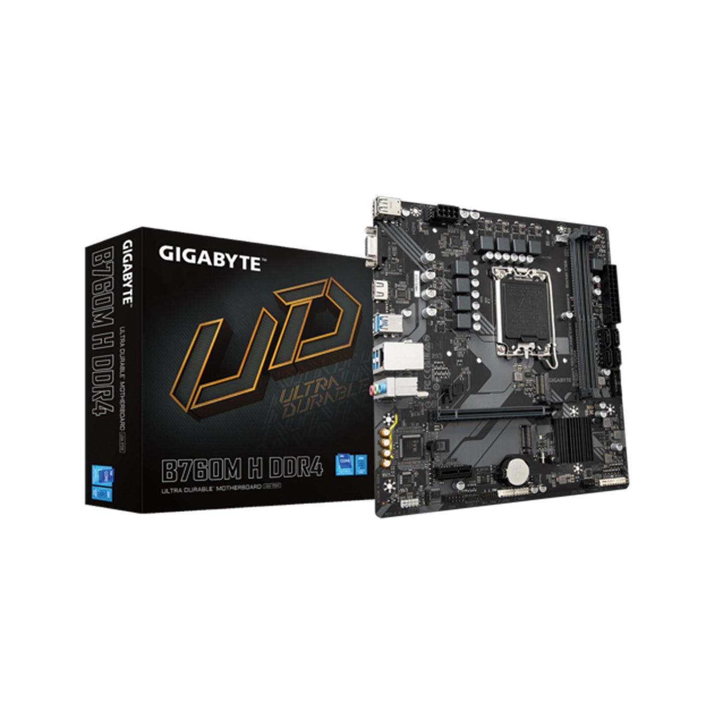 GIGABYTE GA-B760M-H-DDR4 14th/13th/12th processors
