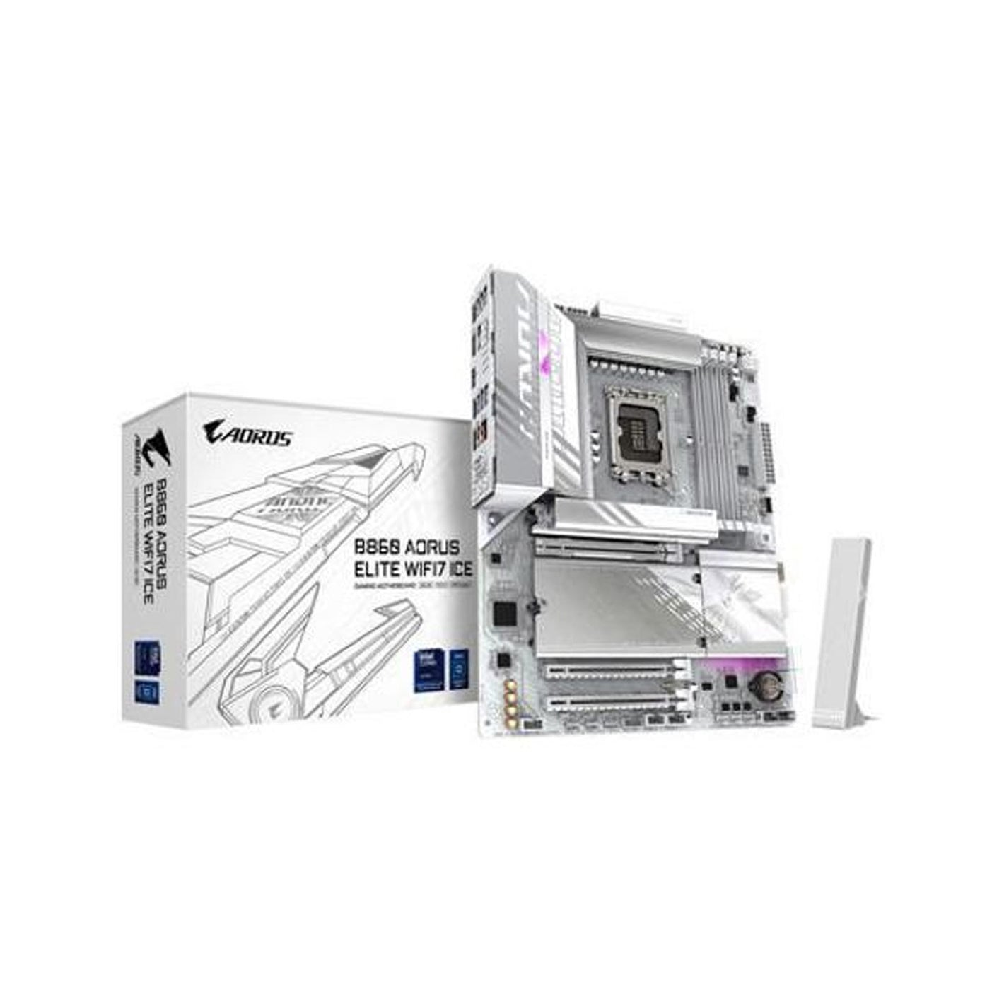 GIGABYTE GA-B850-A-ELITE-WF7-ICE MOTHERBOARD