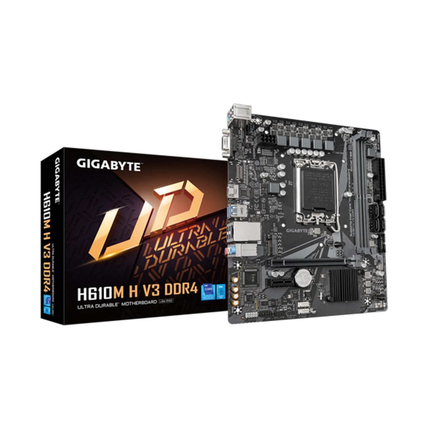 GIGABYTE GA-H610M-H-V3-DDR4  with D-SUB/HDMI