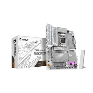 GIGABYTE GA-X870M-A-ELITE-WF7-ICE MOTHERBOARD