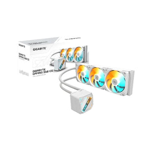 GIGABYTE GAMING 360 ICE AIO 3x120MM EZ-CHAIN ARGB FAN WHITE