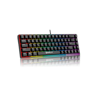 Keyboard Inplay BK680 68Key Gaming Keyboard Membrane Black