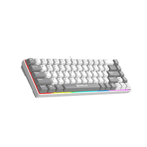 Keyboard Inplay BK680 68Key Gaming Keyboard Membrane Mix White Grey