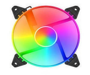 LED AND RGB CASE FAN INPLAY M08 Led Fan RGB Black
