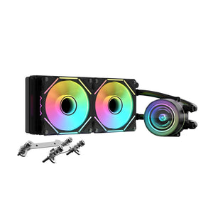 Liquid CPU Cooler Inplay Seaview 240 Pro Black Liquid CPU Cooler