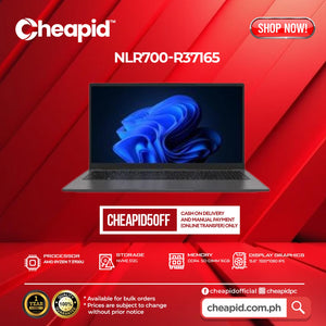 AMD NLR700-R37165,
Laptop Ryzen
R7-3700U/15.6"/D4
16G/Nvme 512G