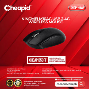 Laptop Accessories Ningmei M10AG USB
2.4G Wireless Mouse