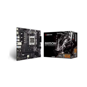 MOTHERBOARD BIOSTAR B650MT MOBO MATX, 8P, DDR5 SUPPORT (KR)