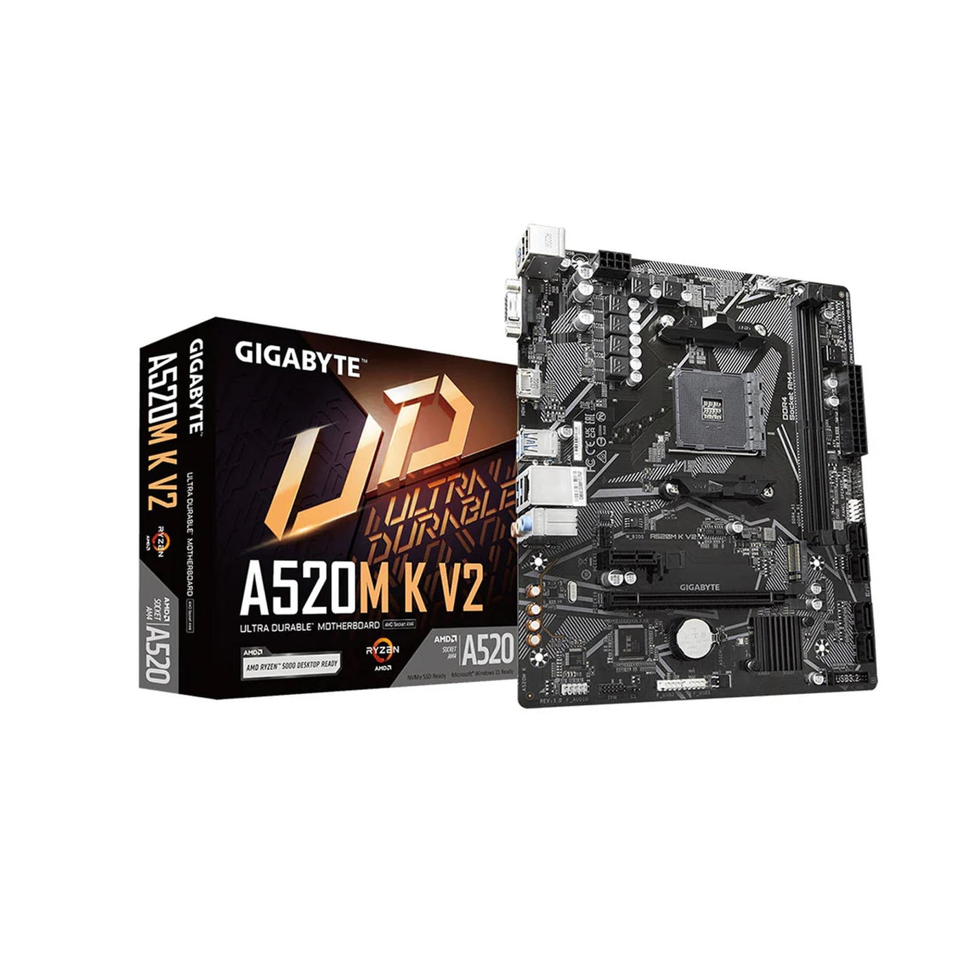 MOTHERBOARD GIGABYTE A520M-K-V2 MOBO (KR)