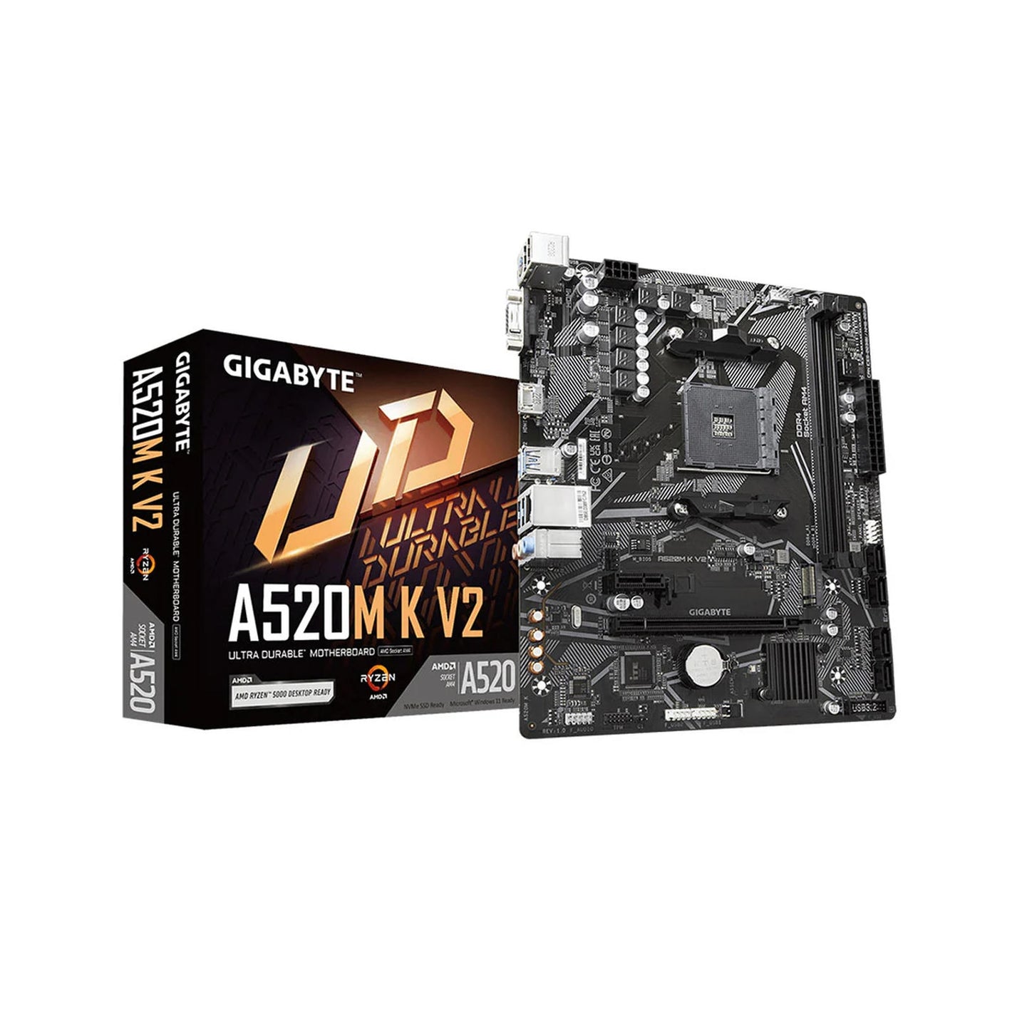 MOTHERBOARD GIGABYTE A520M-K-V2 MOBO (PH)