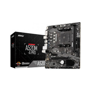 MOTHERBOARD MSI A520M-A PRO MOBO