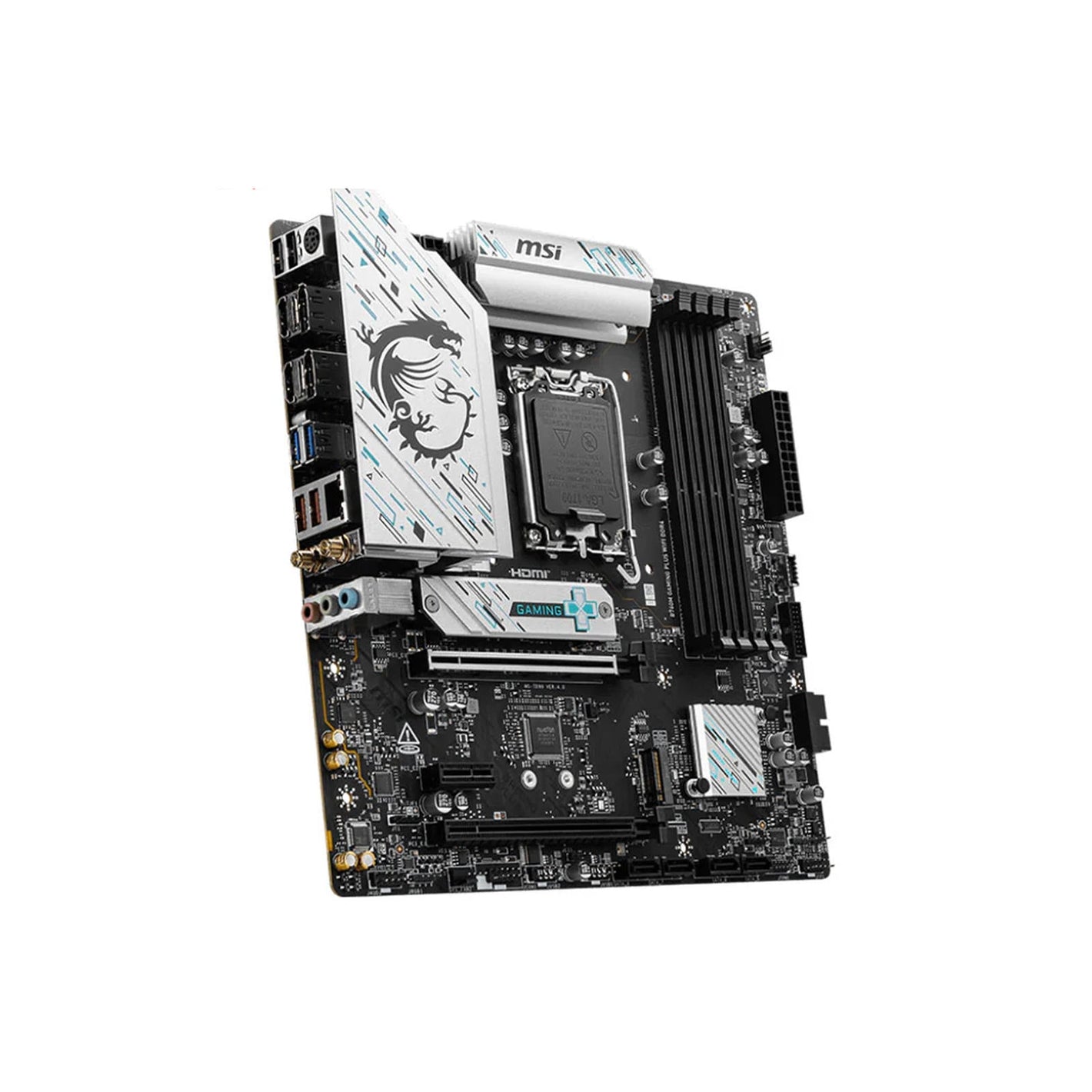 MOTHERBOARD MSI B760M GAMING PLUS WIFI DDR4 MOBO