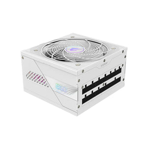 PSU AORUS ELITE *P850W 80+ PLATINUM* MODULAR PCIE 5.0 ICE PSU - *WHITE*