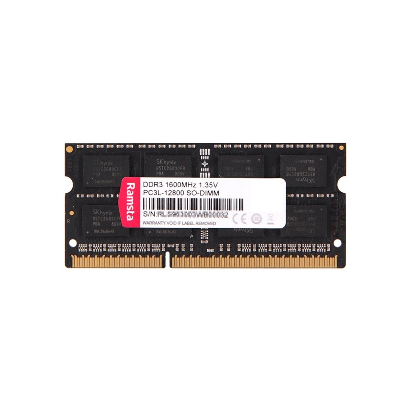 RAM RAMSTA Laptop SO-DIMM DDR3 4GB 1600MHz