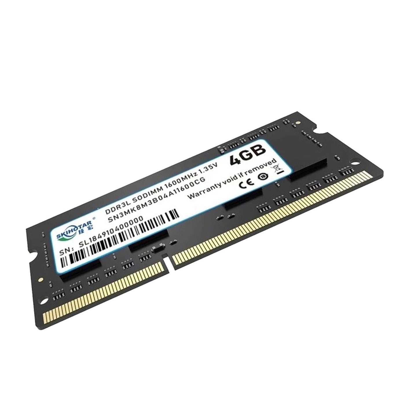 RAM  Skihotar NB DDR3 4GB 1600MHz