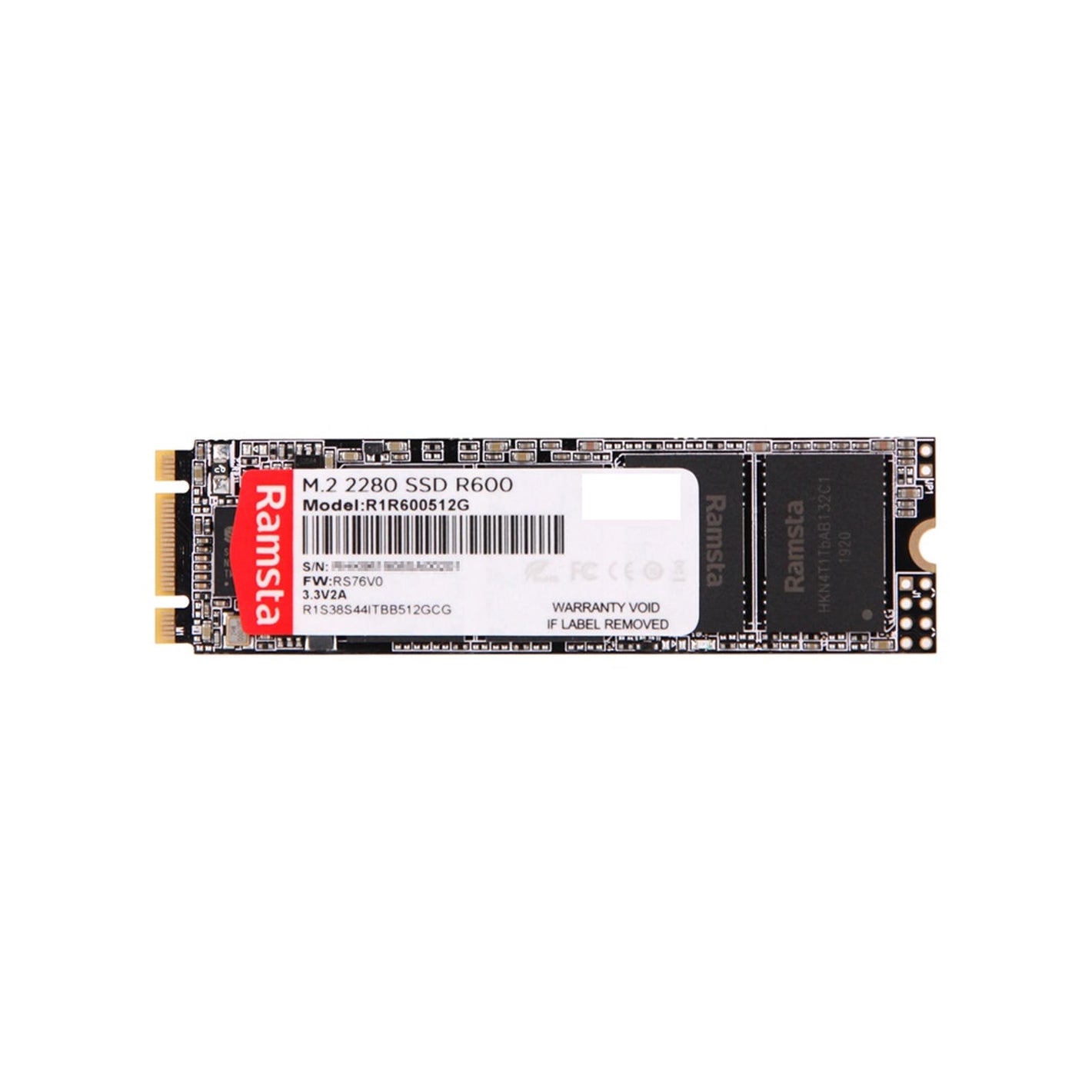 SSD STORAGE RAMSTA SSD NGFF M.2 R600 128GB